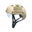 Шлем пластиковый Ops Core SH6985 с очками Brown - фото № 1