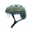 Шлем пластиковый Ops Core SH6985 с очками Olive (Green) - фото № 1