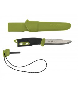 Нож Morakniv Companion Spark, с огнивом, зеленый (13570)