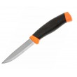Нож Morakniv Companion, нержавеющая сталь, сигнальный оранжевый (11824) - фото № 1