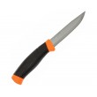 Нож Morakniv Companion, нержавеющая сталь, сигнальный оранжевый (11824) - фото № 2
