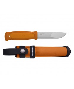 Нож Morakniv Kansbol, с мультикреплением, нерж. сталь, клинок 109 мм, оранжевый