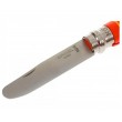 Нож складной Opinel MyFirstOpinel №07, 8 см, нерж. сталь, рукоять граб, цвет мандарин - фото № 4