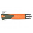 Нож складной Opinel Specialists Explore №12, 10 см, свисток, стропорез, оранжевый/серый - фото № 2