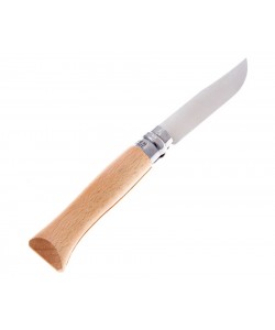 Нож складной Opinel Tradition Alpine Adventures №08, 8,5 см, нерж. сталь, рукоять дуб, skiing