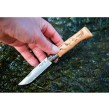 Нож складной Opinel Tradition Alpine Adventures №08, 8,5 см, нерж. сталь, рукоять дуб, hiking - фото № 6
