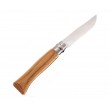 Нож складной Opinel Tradition Animalia №08, 8,5 см, рукоять дуб, новый рис. заяц - фото № 2