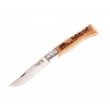 Нож складной Opinel Tradition Animalia №08, 8,5 см, рукоять дуб, новый рис. кабан - фото № 1
