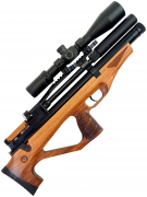 Пневматическая винтовка Jaeger SP Булл-пап Mini (PCP, редуктор, ствол AP312, чок) 6,35 мм