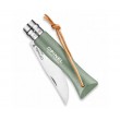 Нож складной Opinel Tradition Trekking №06, 7 см, нерж. сталь, рукоять граб, цвет шалфей - фото № 2