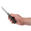 Нож складной Opinel Tradition Trekking №08, 8,5 см, нерж. сталь, рукоять граб, черный - фото № 7