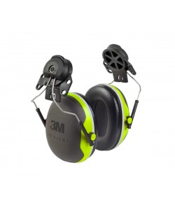 Наушники противошумные 3M Peltor X4P3, на каску, ярко-зеленые