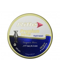 Пули Rifle Premium Series Flathead Heavy 4,5 (4,49) мм, 0,53 г (500 штук)