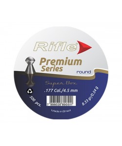 Пули Rifle Premium Series Round 4,5 мм, 0,54 г (500 штук)