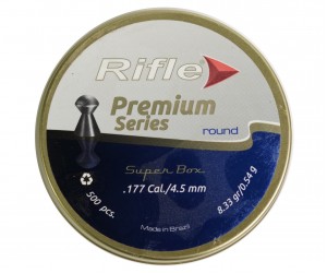 Пули Rifle Premium Series Round 4,5 мм, 0,54 г (500 штук)