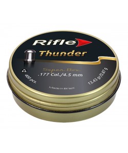 Пули Rifle Thunder 4,5 мм, 0,87 г (400 штук)