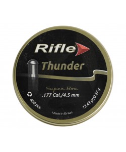Пули Rifle Thunder 4,5 мм, 0,87 г (400 штук)