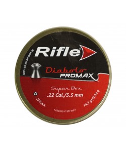 Пули Rifle Diabolo Promax 5,5 мм, 0,94 г (250 штук)