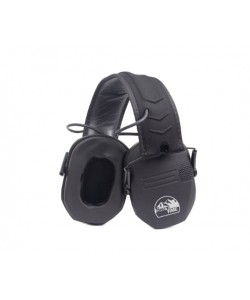 Наушники активные ShotTime 25, NRR 23dB, оголовье ткань, амбушюры поролон. (черные)