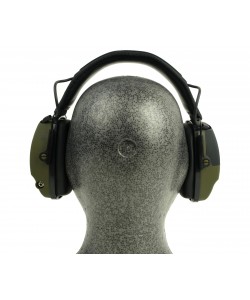 Наушники активные ShotTime 30 BT, NRR 22dB, оголовье ткань, амбушюры поролон., Bluetooth (зеленые)