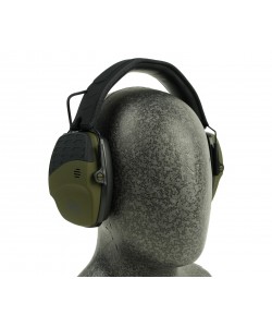 Наушники активные ShotTime 30 BT, NRR 22dB, оголовье ткань, амбушюры поролон., Bluetooth (зеленые)