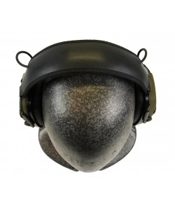 Наушники активные ShotTime 32, NRR 23dB, оголовье экокожа, амбушюры поролон. (Army Green)