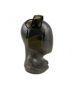 Наушники активные ShotTime 32, NRR 23dB, оголовье экокожа, амбушюры поролон. (Army Green)