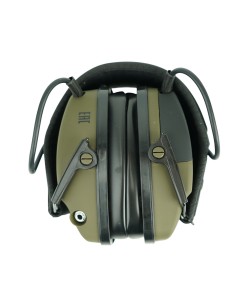 Наушники активные ShotTime 44 Pro, NRR 23dB, мягкое оголовье, амбушюры гелевые (Army Green)