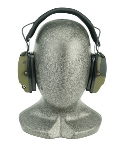 Наушники активные ShotTime 44 Pro, NRR 23dB, мягкое оголовье, амбушюры гелевые (Army Green)