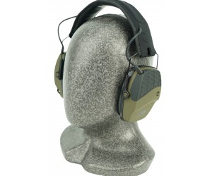Наушники активные ShotTime 44 Pro, NRR 23dB, мягкое оголовье, амбушюры гелевые (Army Green)