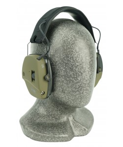 Наушники активные ShotTime 44 Pro, NRR 23dB, мягкое оголовье, амбушюры гелевые (Army Green)