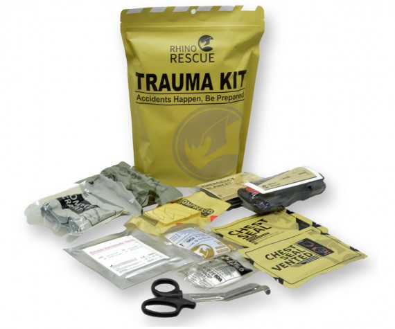 Scherber Basic First Responder Trauma Kit - Fully Stocked