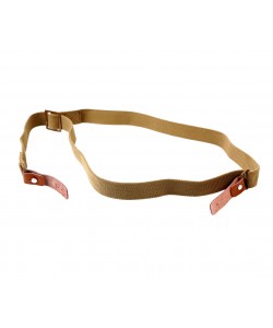 Ремень оружейный для АК на кожаных шлевках AS-SL0020 (Tan)