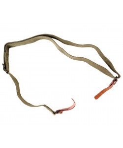 Ремень оружейный для АК на кожаных шлевках AS-SL0020 (Olive)