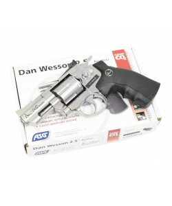 Пневматический револьвер ASG Dan Wesson 2.5” Silver