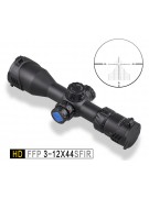 Оптический прицел Discovery HD 3-12x44SFIR FFP, 30 мм, подсветка, на Weaver