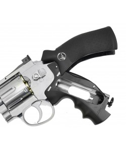 Пневматический револьвер ASG Dan Wesson 6” Silver