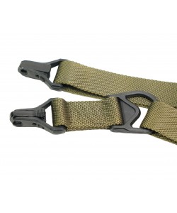 Ремень оружейный двухточечный RealArm «Стандарт», нейлон (зеленый)