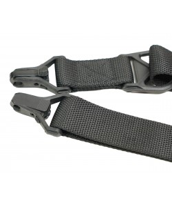 Ремень оружейный двухточечный RealArm «Стандарт», нейлон (черный)