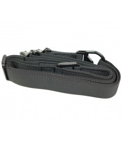 Ремень оружейный двухточечный RealArm «Стандарт», нейлон (черный, с пряжкой)