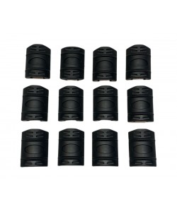 Резиновые накладки RealArm закрытого типа, 45 мм (12 штук)