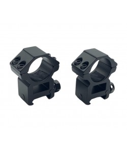 Кольца 25,4 мм Discovery на Weaver (высокие, в пластиковом кейсе)