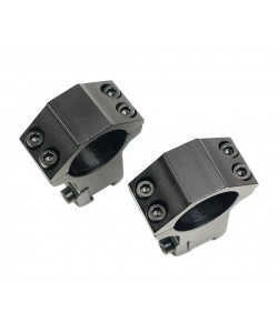 Кольца 25,4 мм Discovery на «ласточкин хвост» (высокие, в пластиковом кейсе)