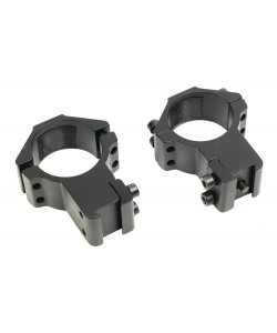 Кольца 30 мм Discovery на «ласточкин хвост» (высокие, в пластиковом кейсе)