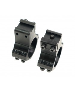 Кольца 30 мм Discovery на «ласточкин хвост» (высокие, в пластиковом кейсе)