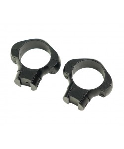 Кольца 25,4 мм RealArm на «ласточкин хвост» (низкие, стальные)