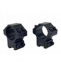 Кольца 25,4 мм RealArm на «ласточкин хвост» (низкие)