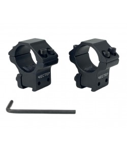 Кольца 25,4 мм RealArm на «ласточкин хвост» (низкие)