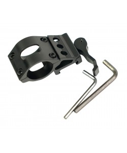 Крепление RealArm на Weaver с выносом для фонарика