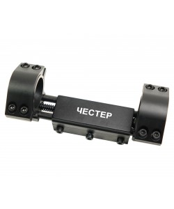 Кронштейн-моноблок 25/30 мм RealArm на Weaver (высокий, компенсатор отдачи)